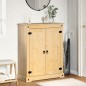 vidaXL Schuhschrank Corona 86x38,5x108 cm Massivholz Kiefer vidaXL Schuhschrank Corona 86x38,5x108 cm Massivholz Kiefer