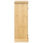 vidaXL Schuhschrank Corona 86x38,5x108 cm Massivholz Kiefer vidaXL Schuhschrank Corona 86x38,5x108 cm Massivholz Kiefer