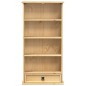 vidaXL CD-Schrank Corona 52x17,5x103 cm Massivholz Kiefer vidaXL CD-Schrank Corona 52x17,5x103 cm Massivholz Kiefer