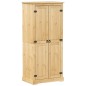 vidaXL Kleiderschrank Corona 76x50x170 cm Massivholz Kiefer vidaXL Kleiderschrank Corona 76x50x170 cm Massivholz Kiefer