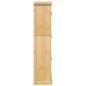 vidaXL Schuhschrank Corona 99x32x138 cm Massivholz Kiefer vidaXL Schuhschrank Corona 99x32x138 cm Massivholz Kiefer