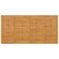 vidaXL 7-tlg. Garten-Essgruppe mit Weißen Kissen Massivholz Teak vidaXL 7-tlg. Garten-Essgruppe mit Weißen Kissen Massivholz Teak