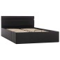 vidaXL Bett mit Bettkasten Hydraulisch LED Kunstleder 120x200 cm vidaXL Bett mit Bettkasten Hydraulisch LED Kunstleder 120x200 cm