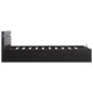 vidaXL Bett mit Bettkasten Hydraulisch LED Kunstleder 120x200 cm vidaXL Bett mit Bettkasten Hydraulisch LED Kunstleder 120x200 cm