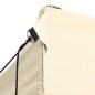 vidaXL Profi-Partyzelt Faltbar mit 3 Seitenwänden 3×4m Stahl Creme vidaXL Profi-Partyzelt Faltbar mit 3 Seitenwänden 3×4m Stahl Creme