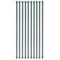 vidaXL Pflanzstäbe 10 Stk. 1 m Metall Grün vidaXL Pflanzstäbe 10 Stk. 1 m Metall Grün