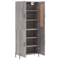 Highboard Grau Sonoma 69,5x34x180 cm Holzwerkstoff Highboard Grau Sonoma 69,5x34x180 cm Holzwerkstoff