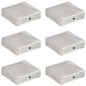 vidaXL Pfostenkappen 6 Stk. Pyramide Verzinktes Metall 71 x 71 mm vidaXL Pfostenkappen 6 Stk. Pyramide Verzinktes Metall 71 x 71 mm