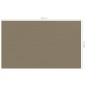 vidaXL Zeltteppich 300x500 cm Taupe vidaXL Zeltteppich 300x500 cm Taupe