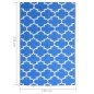 vidaXL Outdoor-Teppich Blau 160x230 cm PP vidaXL Outdoor-Teppich Blau 160x230 cm PP