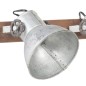 vidaXL Wandlampe Industriestil Silbern 45x25 cm E27 vidaXL Wandlampe Industriestil Silbern 45x25 cm E27
