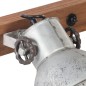 vidaXL Wandlampe Industriestil Silbern 45x25 cm E27 vidaXL Wandlampe Industriestil Silbern 45x25 cm E27
