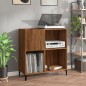 vidaXL Plattenschrank Braun Eichen-Optik 84,5x38x89 cm Holzwerkstoff vidaXL Plattenschrank Braun Eichen-Optik 84,5x38x89 cm Holzwerkstoff