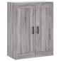 Highboard Grau Sonoma 69,5x34x180 cm Holzwerkstoff Highboard Grau Sonoma 69,5x34x180 cm Holzwerkstoff