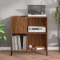 vidaXL Plattenschrank Braun Eichen-Optik 84,5x38x89 cm Holzwerkstoff vidaXL Plattenschrank Braun Eichen-Optik 84,5x38x89 cm Holzwerkstoff