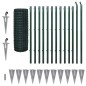 vidaXL Eurozaun Stahl 25 x 1,2 m Grün vidaXL Eurozaun Stahl 25 x 1,2 m Grün