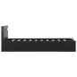 vidaXL Bett mit Bettkasten Hydraulisch LED Schwarz Kunstleder 90x200cm vidaXL Bett mit Bettkasten Hydraulisch LED Schwarz Kunstleder 90x200cm