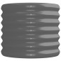 vidaXL Hochbeet Pulverbeschichteter Stahl 224x40x36 cm Grau vidaXL Hochbeet Pulverbeschichteter Stahl 224x40x36 cm Grau