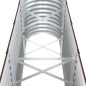 vidaXL Hochbeet Pulverbeschichteter Stahl 332x40x68 cm Braun vidaXL Hochbeet Pulverbeschichteter Stahl 332x40x68 cm Braun