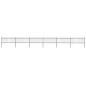 vidaXL Gartenzaun mit Speerspitzen Stahl 10,2 x 0,8 m Schwarz vidaXL Gartenzaun mit Speerspitzen Stahl 10,2 x 0,8 m Schwarz