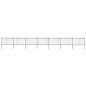 vidaXL Gartenzaun mit Speerspitzen Stahl 11,9 x 1,2 m Schwarz vidaXL Gartenzaun mit Speerspitzen Stahl 11,9 x 1,2 m Schwarz