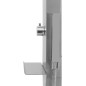 vidaXL Gartendusche mit Bodenelement WPC Edelstahl vidaXL Gartendusche mit Bodenelement WPC Edelstahl