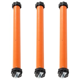 vidaXL Rohrmotoren 3 Stk. 40Nm