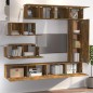 vidaXL 7-tlg. TV-Schrank-Set Räuchereiche Holzwerkstoff vidaXL 7-tlg. TV-Schrank-Set Räuchereiche Holzwerkstoff