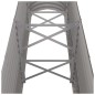 vidaXL Hochbeet Pulverbeschichteter Stahl 260x40x68 cm Grau vidaXL Hochbeet Pulverbeschichteter Stahl 260x40x68 cm Grau