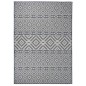 vidaXL Outdoor-Teppich Flachgewebe 140x200 cm Blau Gestreift vidaXL Outdoor-Teppich Flachgewebe 140x200 cm Blau Gestreift