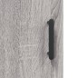 Highboard Grau Sonoma 69,5x34x180 cm Holzwerkstoff Highboard Grau Sonoma 69,5x34x180 cm Holzwerkstoff