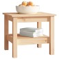 vidaXL Couchtisch 45x45x40 cm Massivholz Kiefer vidaXL Couchtisch 45x45x40 cm Massivholz Kiefer
