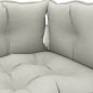vidaXL 6-tlg. Garten-Lounge-Set Paletten mit Kissen in Taupe Holz vidaXL 6-tlg. Garten-Lounge-Set Paletten mit Kissen in Taupe Holz