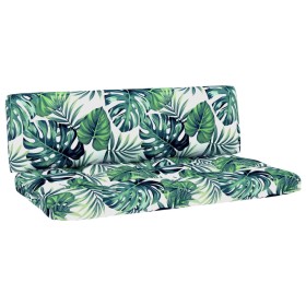 vidaXL Outdoor-Mittelsofa Paletten Imprägniertes Kiefernholz Grau
