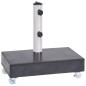 vidaXL Schirmständer Schwarz 45x25x8 cm Granit vidaXL Schirmständer Schwarz 45x25x8 cm Granit