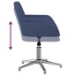 vidaXL Bürostuhl Drehbar Blau Stoff vidaXL Bürostuhl Drehbar Blau Stoff