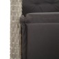 vidaXL Gartensessel mit Fußteil 2Stk. Verstellbar Hellgrau Poly Rattan vidaXL Gartensessel mit Fußteil 2Stk. Verstellbar Hellgrau Poly Rattan