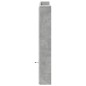 vidaXL LED-Kopfteil mit Ablagen Betongrau 120x16,5x103,5 cm vidaXL LED-Kopfteil mit Ablagen Betongrau 120x16,5x103,5 cm