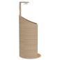 vidaXL Gartendusche Beige 100x100x241,5 cm Poly Rattan Akazienholz vidaXL Gartendusche Beige 100x100x241,5 cm Poly Rattan Akazienholz
