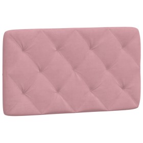 vidaXL Kopfteil-Kissen Rosa 90 cm Samt