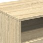 vidaXL Couchtisch mit LED-Leuchten Sonoma-Eiche 90x49x40 cm