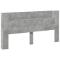 vidaXL LED-Kopfteil mit Ablage Betongrau 200x16,5x103,5 cm vidaXL LED-Kopfteil mit Ablage Betongrau 200x16,5x103,5 cm