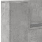vidaXL LED-Kopfteil mit Ablage Betongrau 200x16,5x103,5 cm vidaXL LED-Kopfteil mit Ablage Betongrau 200x16,5x103,5 cm