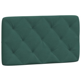 vidaXL Kopfteil-Kissen Dunkelgrün 90 cm Samt