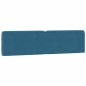 vidaXL Kopfteil-Kissen Blau 200 cm Samt