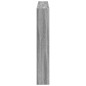 vidaXL LED-Kopfteil mit Ablage Grau Sonoma 140x17x102 cm vidaXL LED-Kopfteil mit Ablage Grau Sonoma 140x17x102 cm