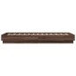 vidaXL Bettgestell Braun Eichen-Optik 75x190 cm Holzwerkstoff vidaXL Bettgestell Braun Eichen-Optik 75x190 cm Holzwerkstoff