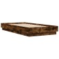 vidaXL Bettgestell Räuchereiche 75x190 cm Holzwerkstoff vidaXL Bettgestell Räuchereiche 75x190 cm Holzwerkstoff