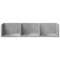 vidaXL Wandschränke 2 Stk. Betongrau 75x18x16,5 cm Holzwerkstoff vidaXL Wandschränke 2 Stk. Betongrau 75x18x16,5 cm Holzwerkstoff
