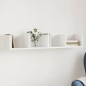 vidaXL Wandschrank Weiß 99x18x16,5 cm Holzwerkstoff vidaXL Wandschrank Weiß 99x18x16,5 cm Holzwerkstoff